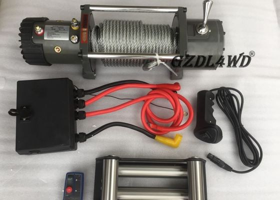 Argano 12v automobilistico elettrico 24v 8000lbs del manubrio di Off Road mini per ATV